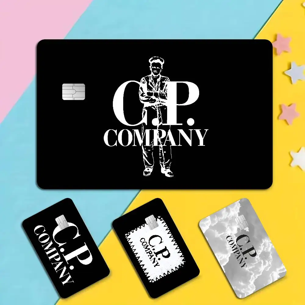 Fashion Brand C-P Company Luxury Anime Cartoon Sticker Film Skin for Credit Card Debit Bank Bus Card