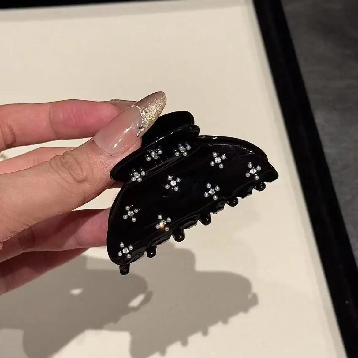 6,5m Lange Diamant-Haarspangen für Mädchen und Frauen, Haaraccessoires zum Anbinden, Neue Koreanische Mode-Haaraccessoires – Detail 6