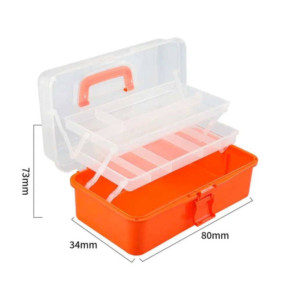 High-Capacity Double-Deck Nail Kit Nail Lamp Storage Box Manicure Tool Cabinet Medicine Containing Box Cosmetics Storage Box