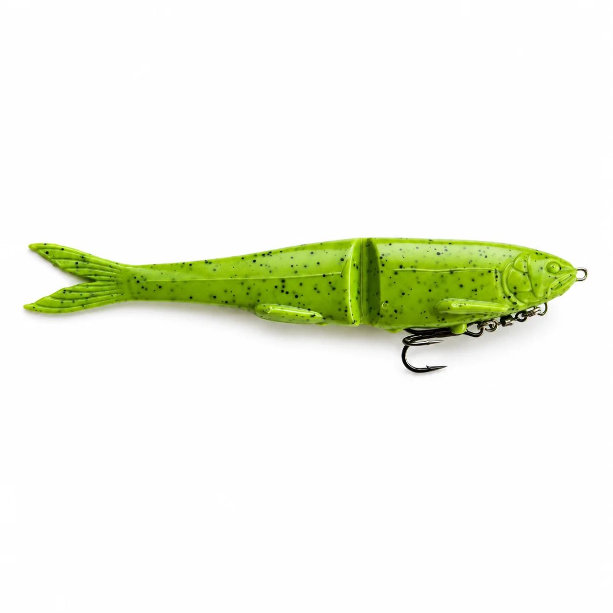 Gelenkiger Swimbait-Köder 12cm/11g 17cm/35g, Lebensechter PVC-Weichköder mit Scharfen Dreifachhaken, Künstlicher Köder für Salzwasser F – Detail 5