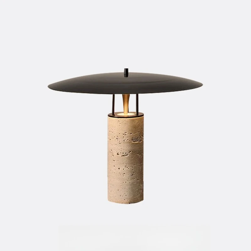 

Postmodern marble marble living room table lamp ins simple modern light luxury soft decoration high-end designer