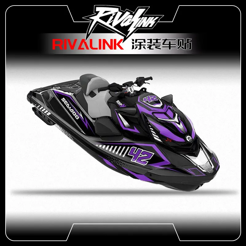 Suitable for 18-22 seadoo RXP300 jet ski sticker print decal sunscreen waterproof personalized customization