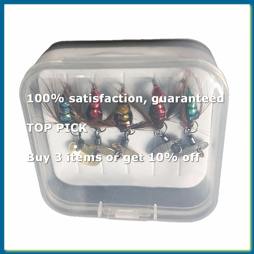 Sequin Lure Bait Artificial Fly Hook Micro Object Fishing Set Insect Gear Accessories