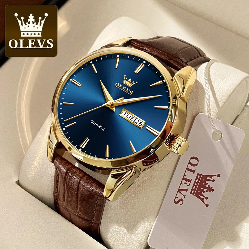 Men Brown Blue
