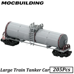 Large Train Accessories Car Model City Vehicle MOC Building Blocks Bricks Display Construction Birthday Gift Christmas Present