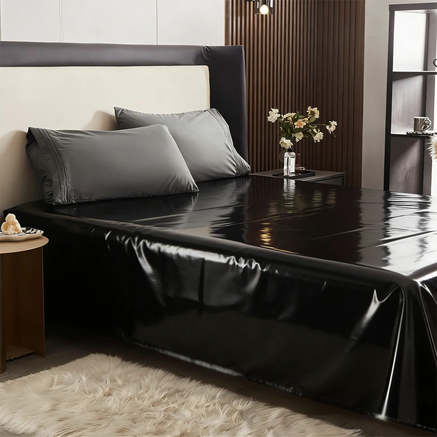 Thin Bed Cover PVC Waterproof Easy-to-Clean Easy-To-Store Oilproof Dustproof  Anti-Fouling Wash Free Furniture Plastic Cover