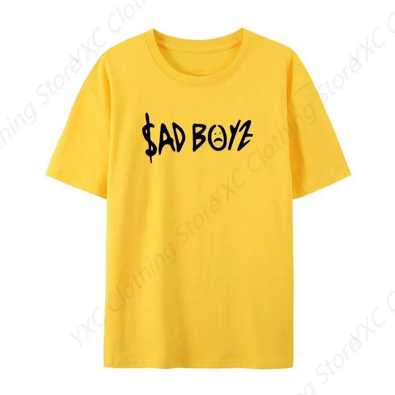 Junior H Sad Boyz  Men's T-shirt- Short Sleeve Crew Neck Soft Fitted Tees S - 6XL Fresh Classic Basic Tshirts