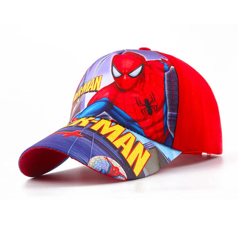 Letnia Wiosenna Czapka Spiderman Cosplay Anime Dziecięca Chłopiec Dziewczynka Prezent Podróżna Czapka Spider-Man Dziecięca Czapka Baseballowa Akcesoria Dziecięce