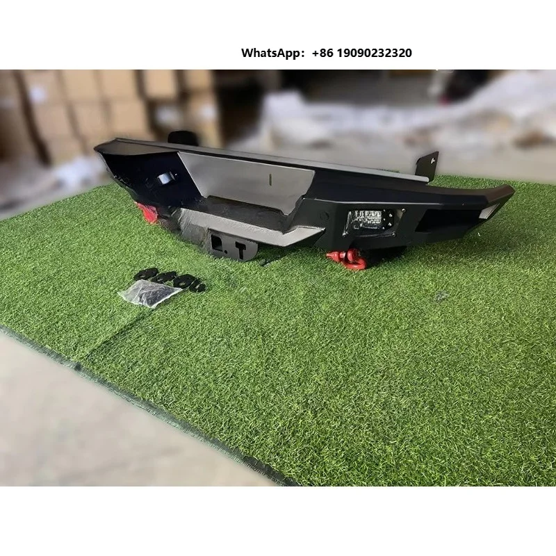 Car Rear Bumper  With Led Lights Shackle Auto Body System  PX