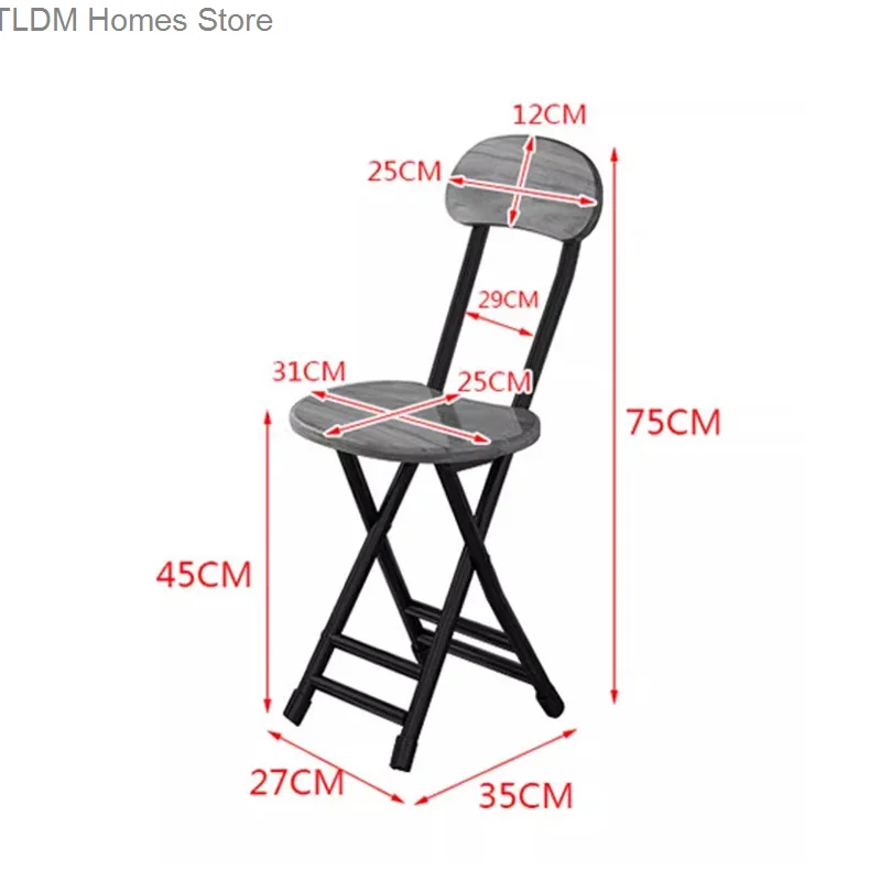 Custom Nordic Dining Chairs Modern Aesthetic Fold Ergonomic Chair Kitchen Trendy Outdoor Chaises Salle Manger Home Furniture