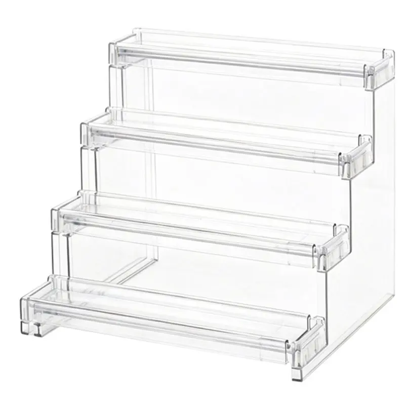 ALIM-Display Riser Shelf Multi-Functional Display Stand, Tool-Free Assembly Kitchen Cabinet Storage