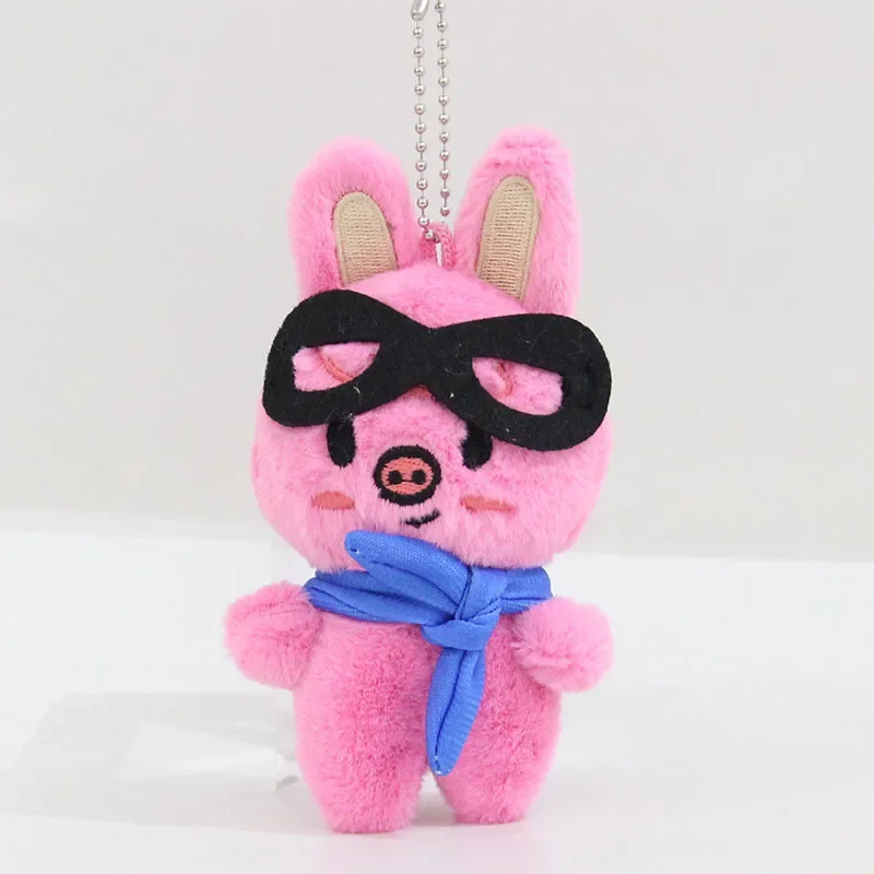 10cm Pilot Doll Toy portachiavi PILOT5 FM periferiche leekell Hyunjin portachiavi Kawaii animali di peluche Plus Toys zaino Charm Gifts