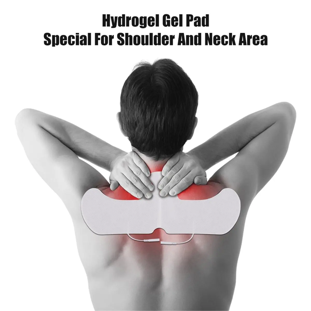 [N84R] EMS Electrode Pads for Back Shoulder Waist Needle 2 mm Plug Muscular Acupuncture Muscle Stimulator Massager TENS Pad