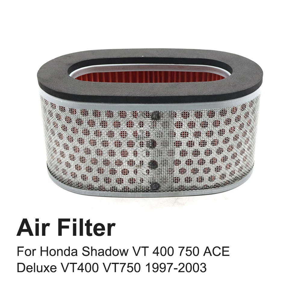 

Motorcycle Accessories Air Filter Intake Cleaner For Honda Shadow VT 400 750 ACE Deluxe Spirit VT400 VT750 VT750C VT750 C VT 750