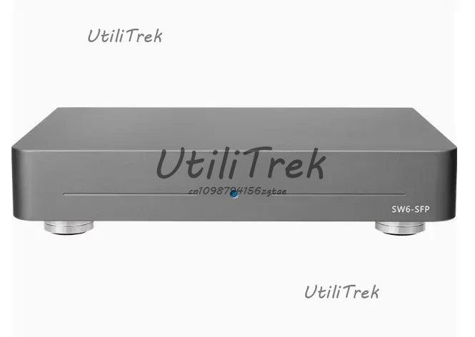 

SW6-SFP 6-портовый Hi-Fi аудио Ethernet-коммутатор Сетевой коммутатор с питанием от постоянного тока и SC-Cut