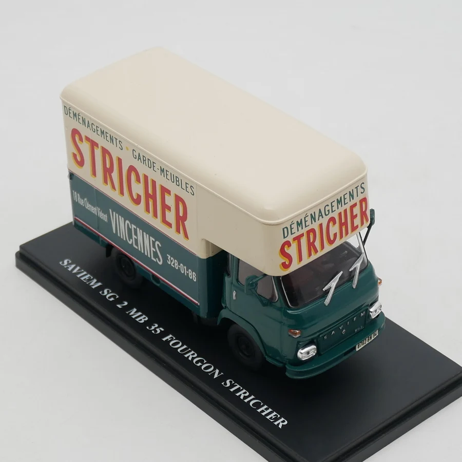 Diecast Ixo Scala 1:43 Renault Saviem SG 2 Modello di auto in lega Giocattolo da collezione Regalo Souvenir Display Ornamento