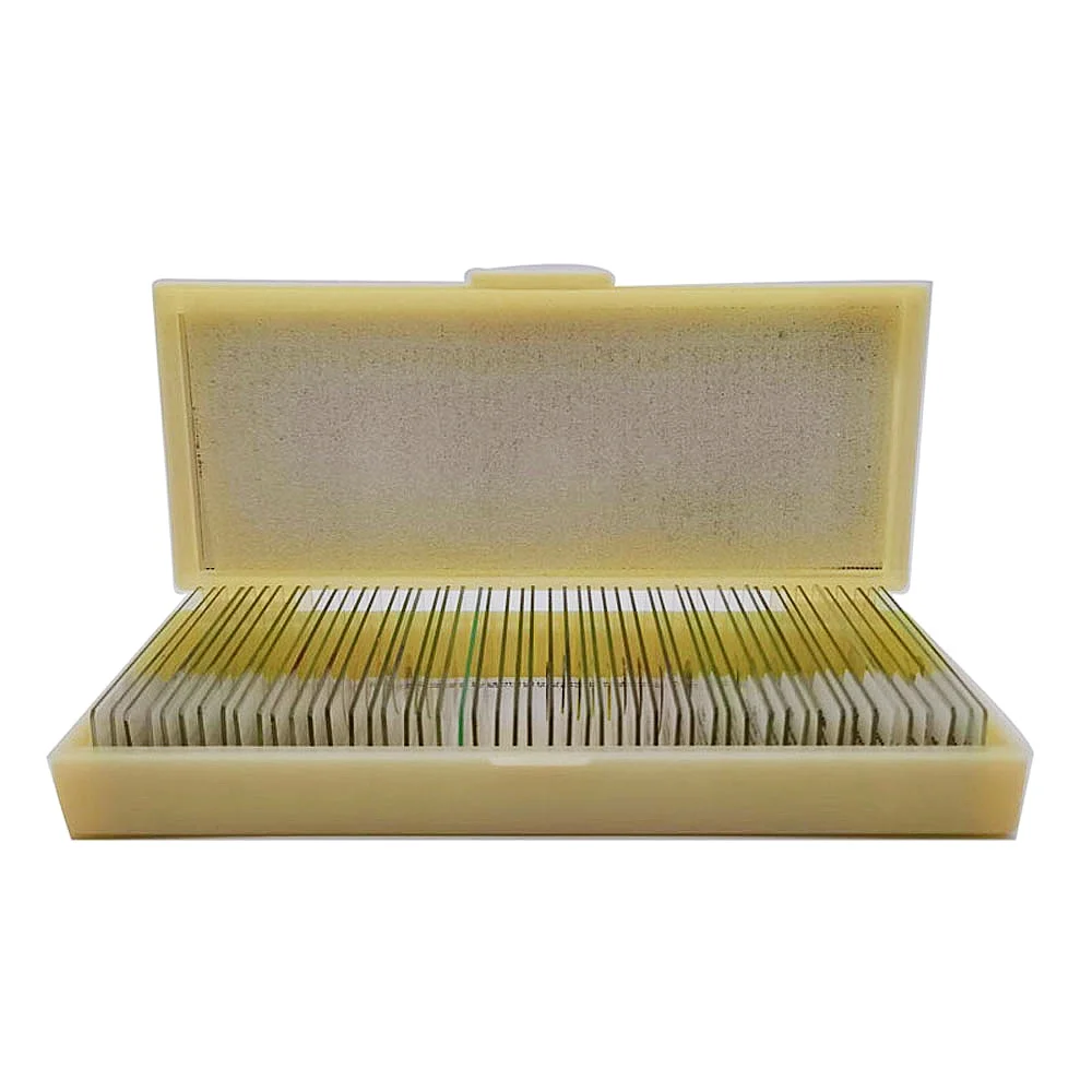 50 Pieces Teaching Histology Prepared Microscope Slides