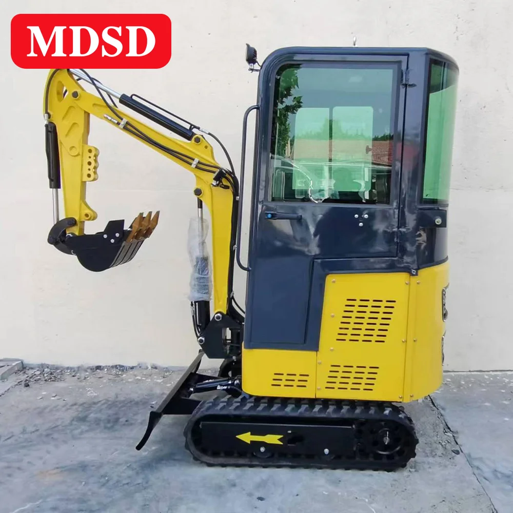 حفار صغير قابل للتخصيص الأكثر مبيعًا لمزرعة الحديقة 0.8-2 طن حفارة صغيرة مجنزرة EPA/EURO 5 حفار صغير عالي الجودة
