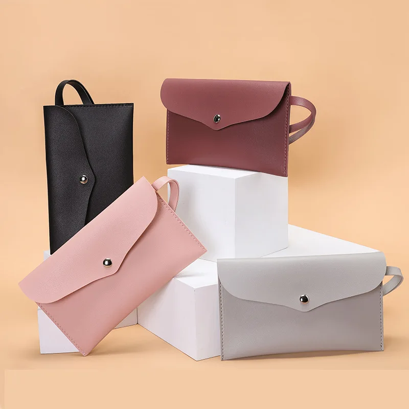 

Hasp Long Ladies Coin Purses Cell Phone Pocket Money Bag Large Capacity Clutch Card Holder Fashion PU Leather Female Wallets