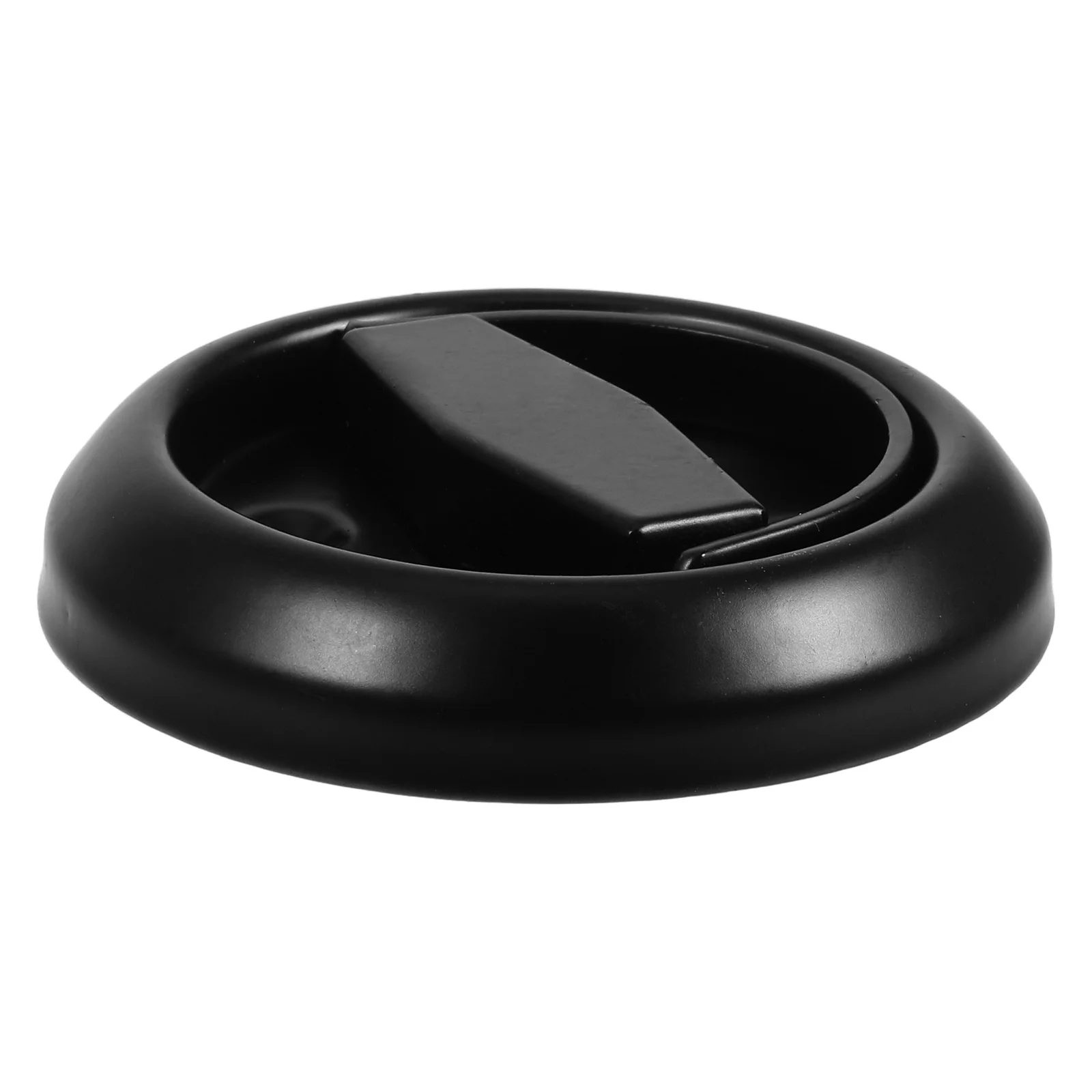 

Stainless Steel Recessed Flush Handle Round Invisible Sliding Lock Waterproof Bathroom Hardware Closet Black Modern Design