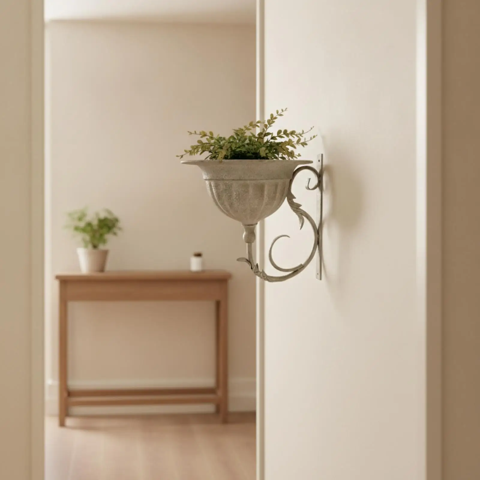 wall-mounted-planter-distressed-planter-with-scroll-bracket-weathered-wall-attached-flower-pot-for-homeowners-gardeners
