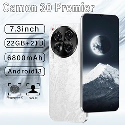 Smartphone originale Camon 30 Premier Qualcomm 888 10core 22G + 2TB 6800mAh 50 + 108MP 4G/5G cellulare cellulare Android