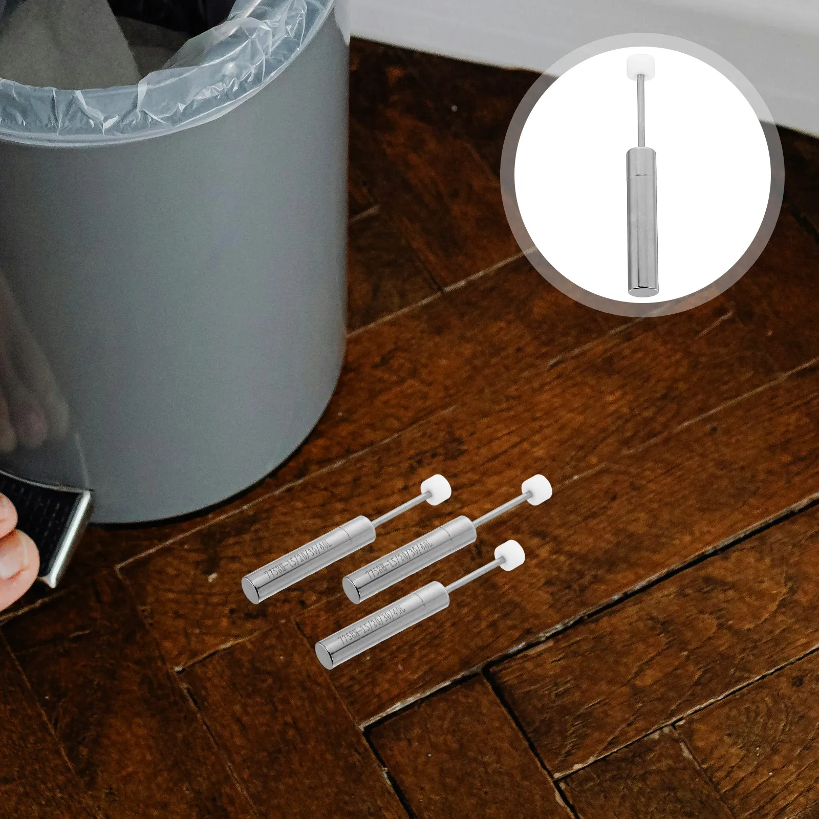 

6Pcs Trash Close Damper Hydraulic Lid Support Smooth Quiet Close Mechanism for Kitchen Bathroom Office