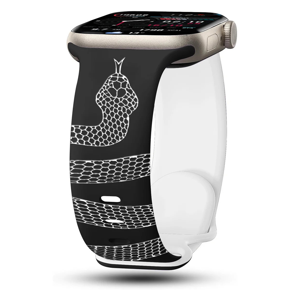 حزام سيليكون بلونين لساعة أبل 41 مللي متر 40 مللي متر 45 مللي متر 44 مللي متر 49 مللي متر 46 مللي متر 42 مللي متر سوار Iwatch سلسلة 10 SE 9 8 7 العصابات Ultra2