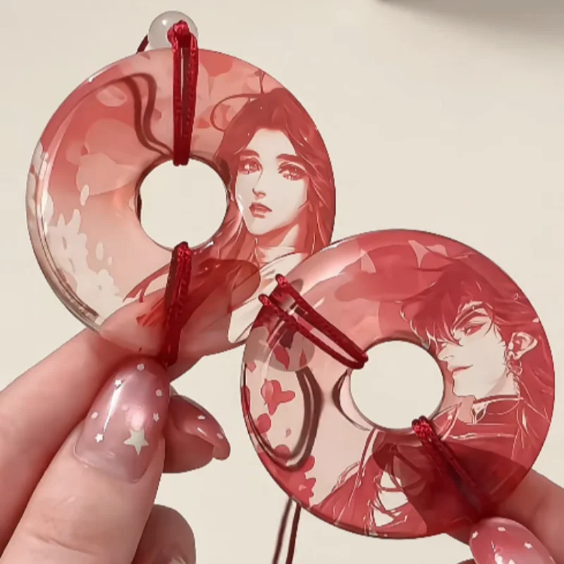 In Stock Tian Guan Ci Fu Acrylic Pendant Tassel Hanging Ornament Anime Peripheral Decor Accessory Collection Display