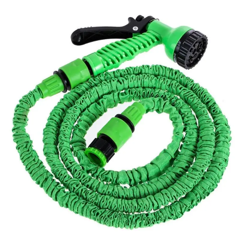 Expandable Magic Flexible Garden Hose To Watering With Spray Gun Garden Car Water Pipe Hoses Watering 25-200FT