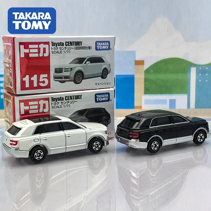 Takara Tomy Tomica n° 115 Toyota siècle Mini voiture jouet voitures chaud Pop alliage jouets véhicule à moteur moulé sous pression modèle en métal pour les enfants