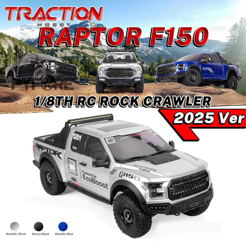 

TRACTION HOBBY KM F150 RTR 2.4GHz 1/8 RC Simulation Electric Remote Control Model Car Crawler Adult Children's Toys