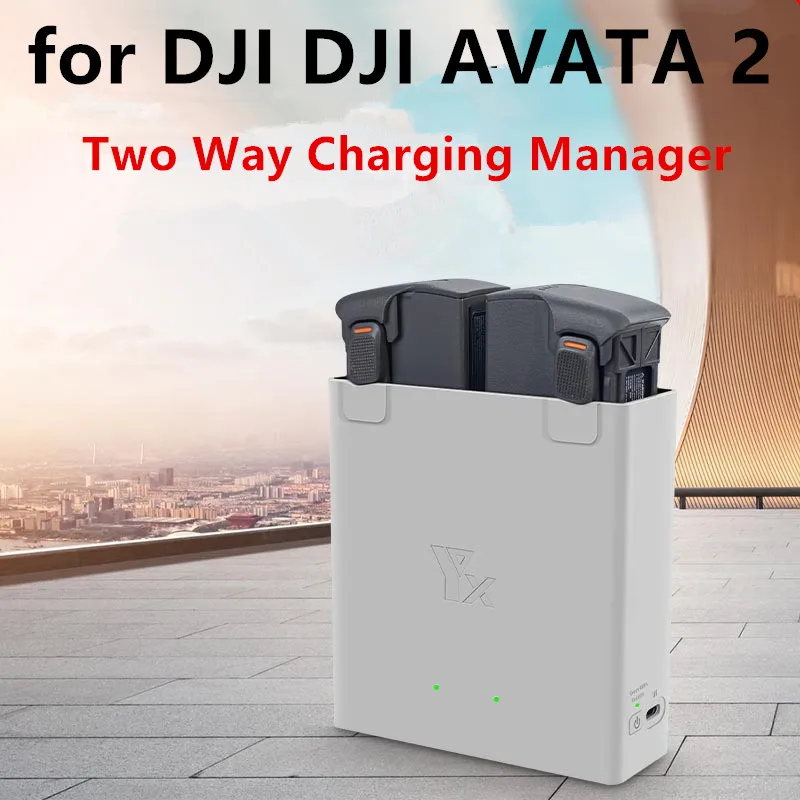 

Two Way Charging Manager for DJI DJI AVATA 2 Charger Two Way Charging Manager Battery Maintenance Device