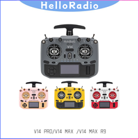 HelloRadio V14 MAX R9 PRO ELRS 2.4GHz Left Hand Transmitter Open Source FPV Drone Controller Metal Gimbal Color Options
