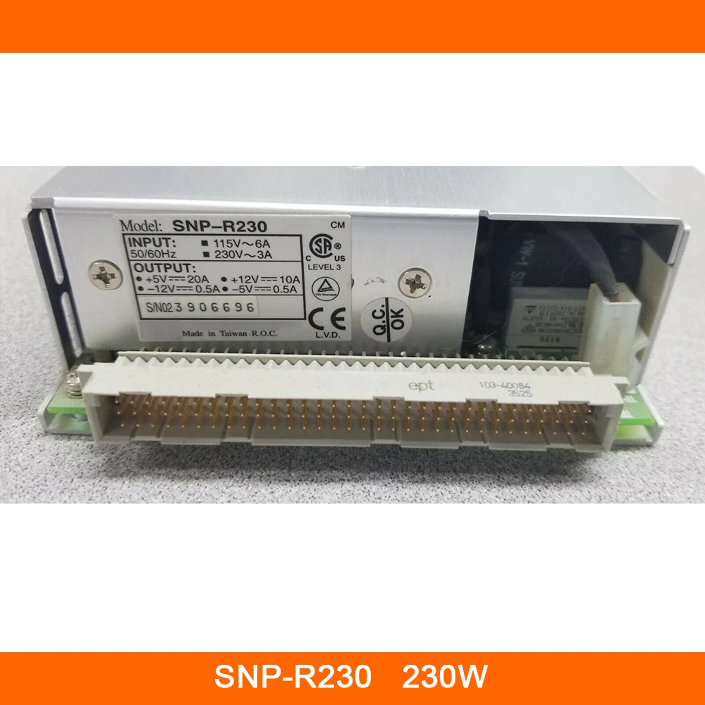 

SNP-R230 230 Вт для SKYNE, промышленное контрольное оборудование, источник питания высокого качества, быстрая доставка