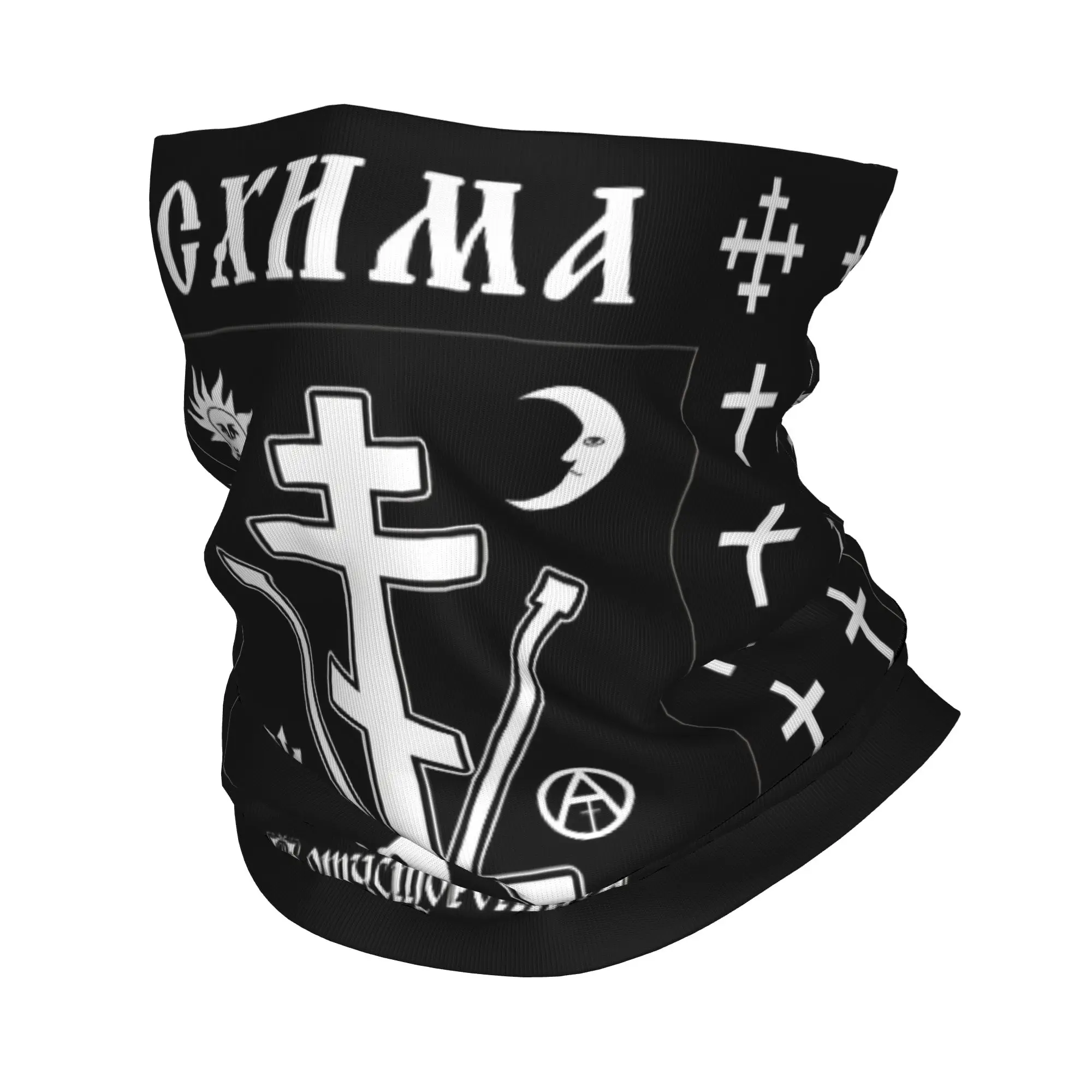

Calvary Cross Bandana, зимняя теплая повязка на шею, женский ветрозащитный шарф для лица для пеших прогулок, классическая христианская повязка на голову с принтом