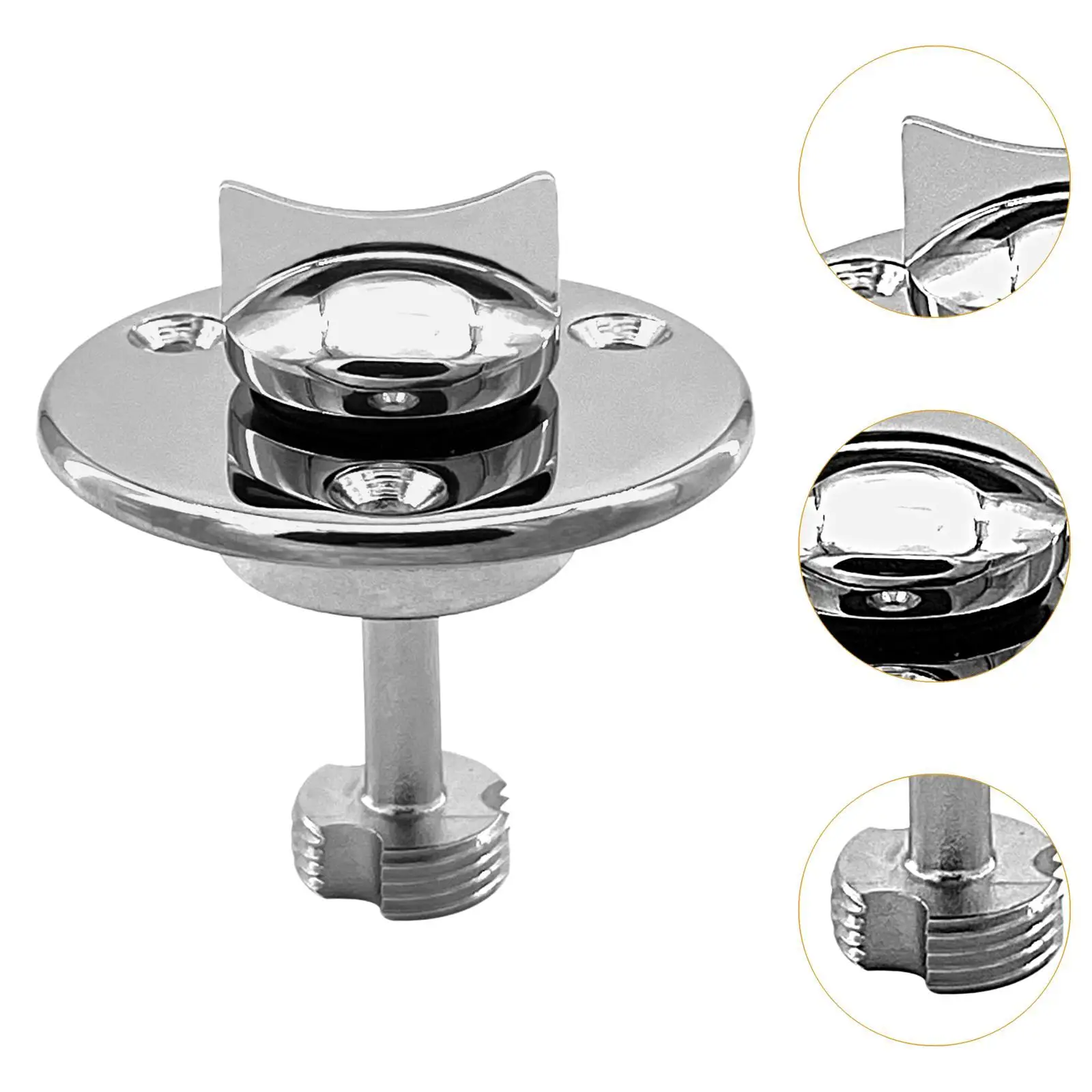 Marine Boat Drain Plug Premium Spare Parts Easy to Install Marine Hardware view 3