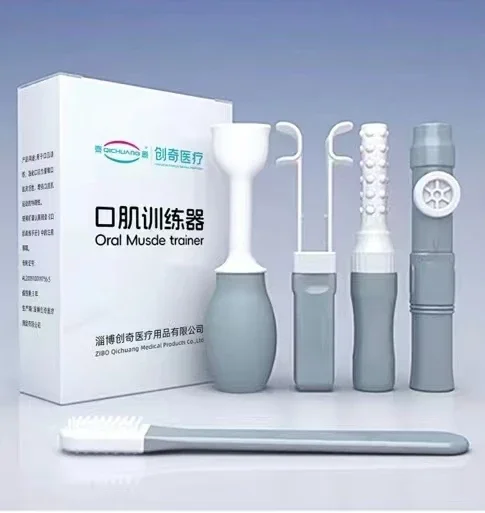 Oral Muscle Training Tools Language Rehabilitation Exercise Trainer Tongue Muscle Workout Equipment