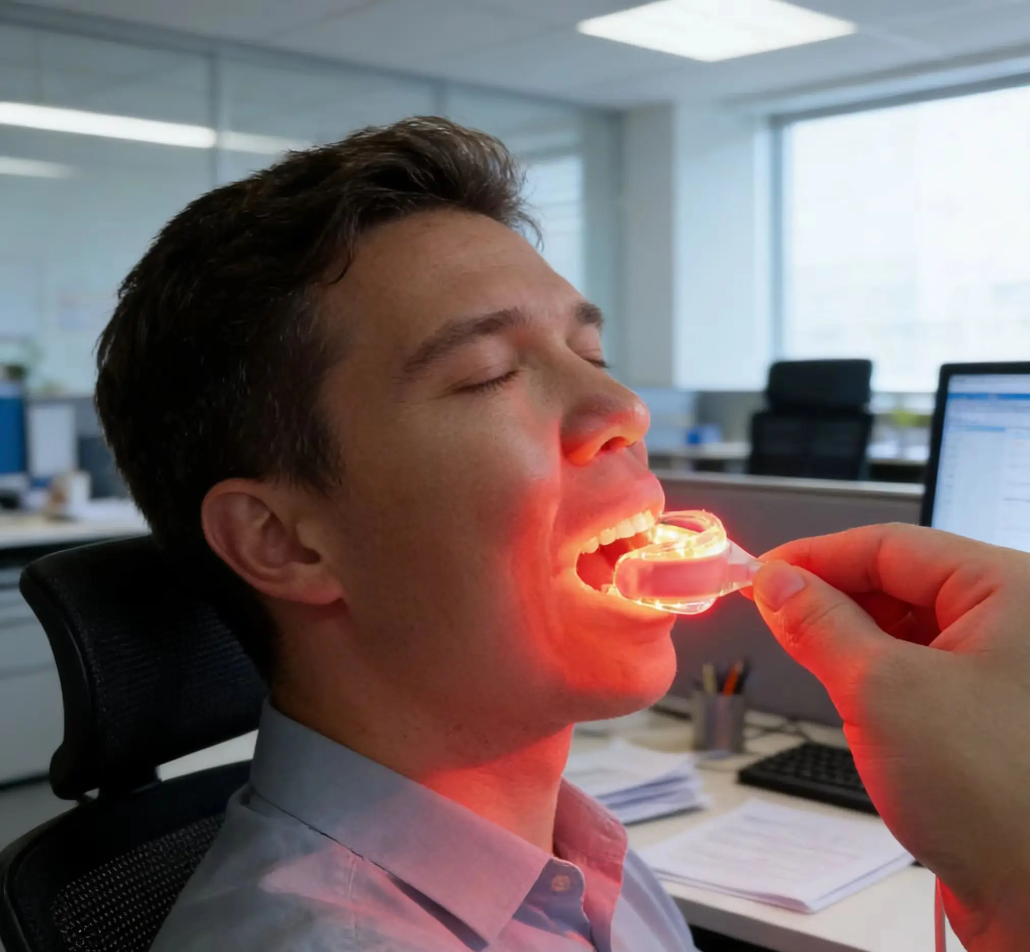 

Home Use Oral Red Light Therapy, for Gum Disease and Dental Pain Relief Treatment Device