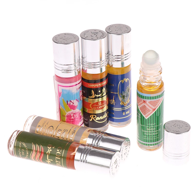 6ML Muslim Roll On Perfume Fragrance Essence Oil Body Scented Lasting Fragrance