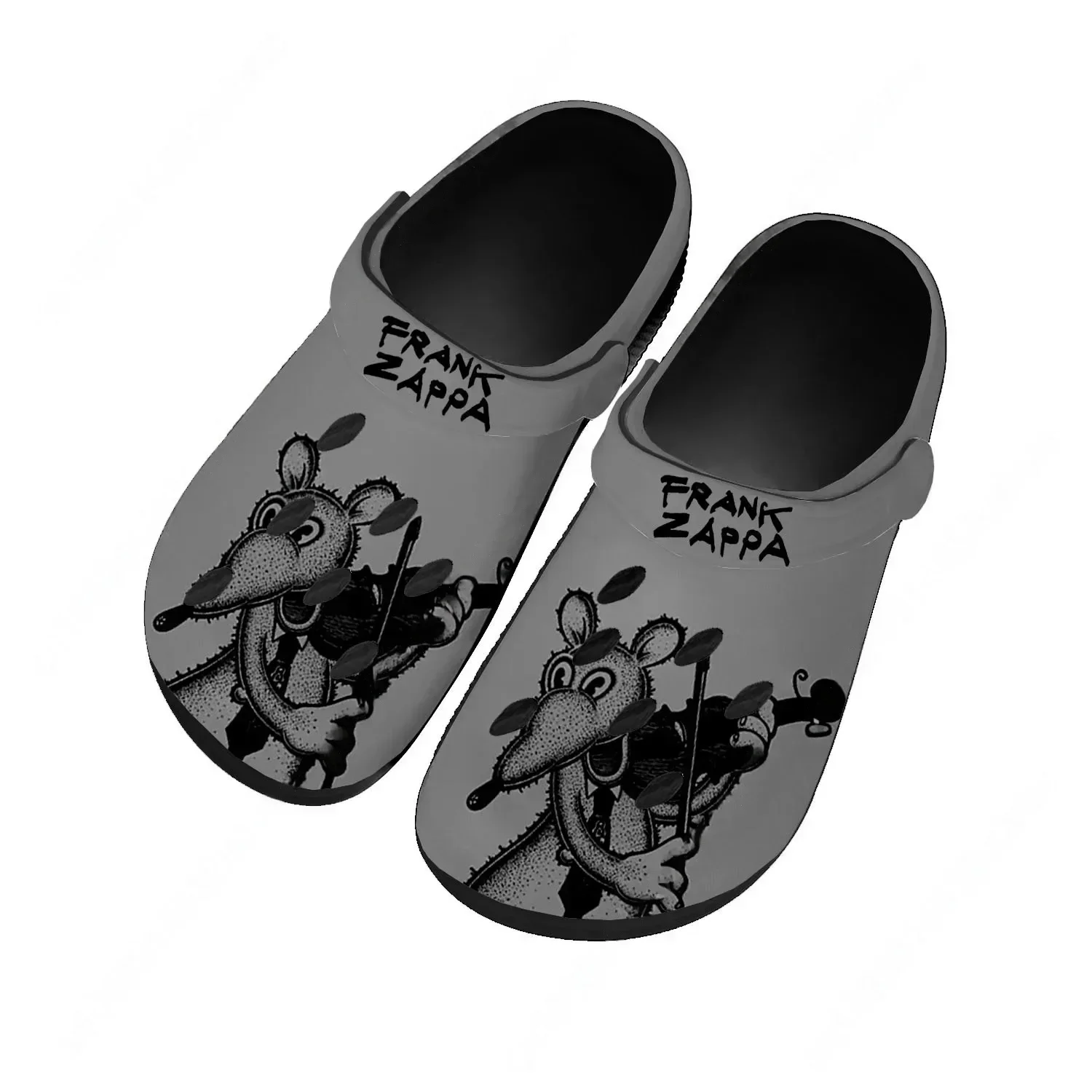 Frank Zappa Water Shoes Mens Womens Non-slip Fashion Home Garden Clogs Customizd Sandals Beach Breathable Hole Slippers