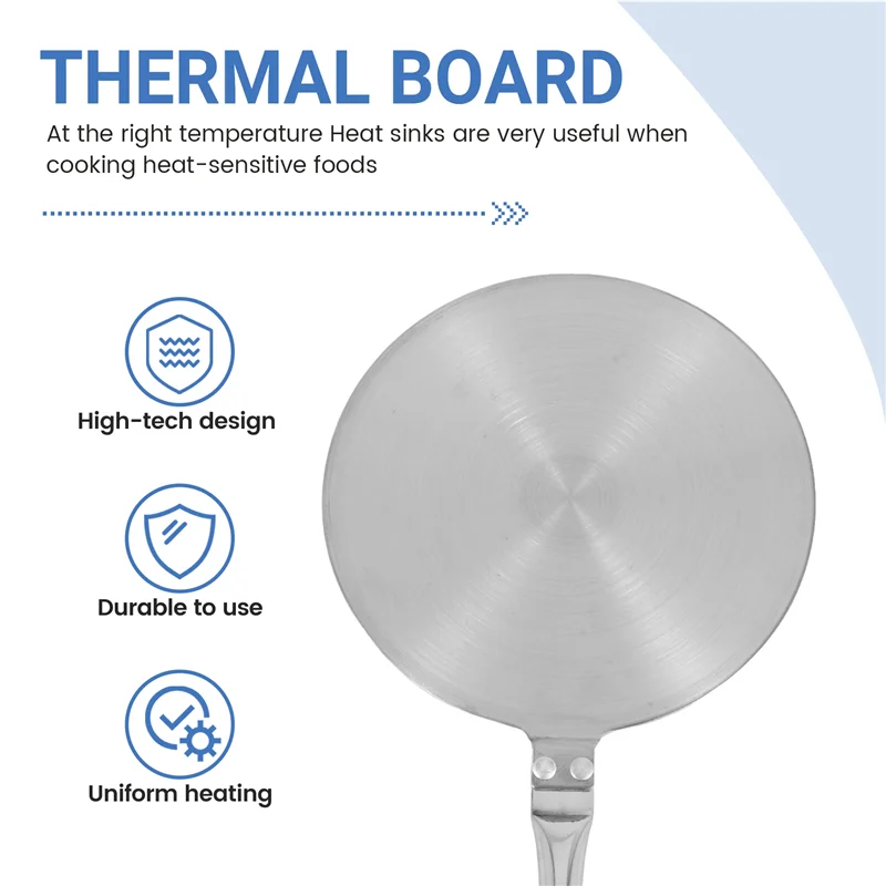 

BABZ-диффузор тепла для приготовления пищи, электрическая плита, индукционная плита, конвертерная пластина, посуда, печь, сковорода, адаптер-конвертер