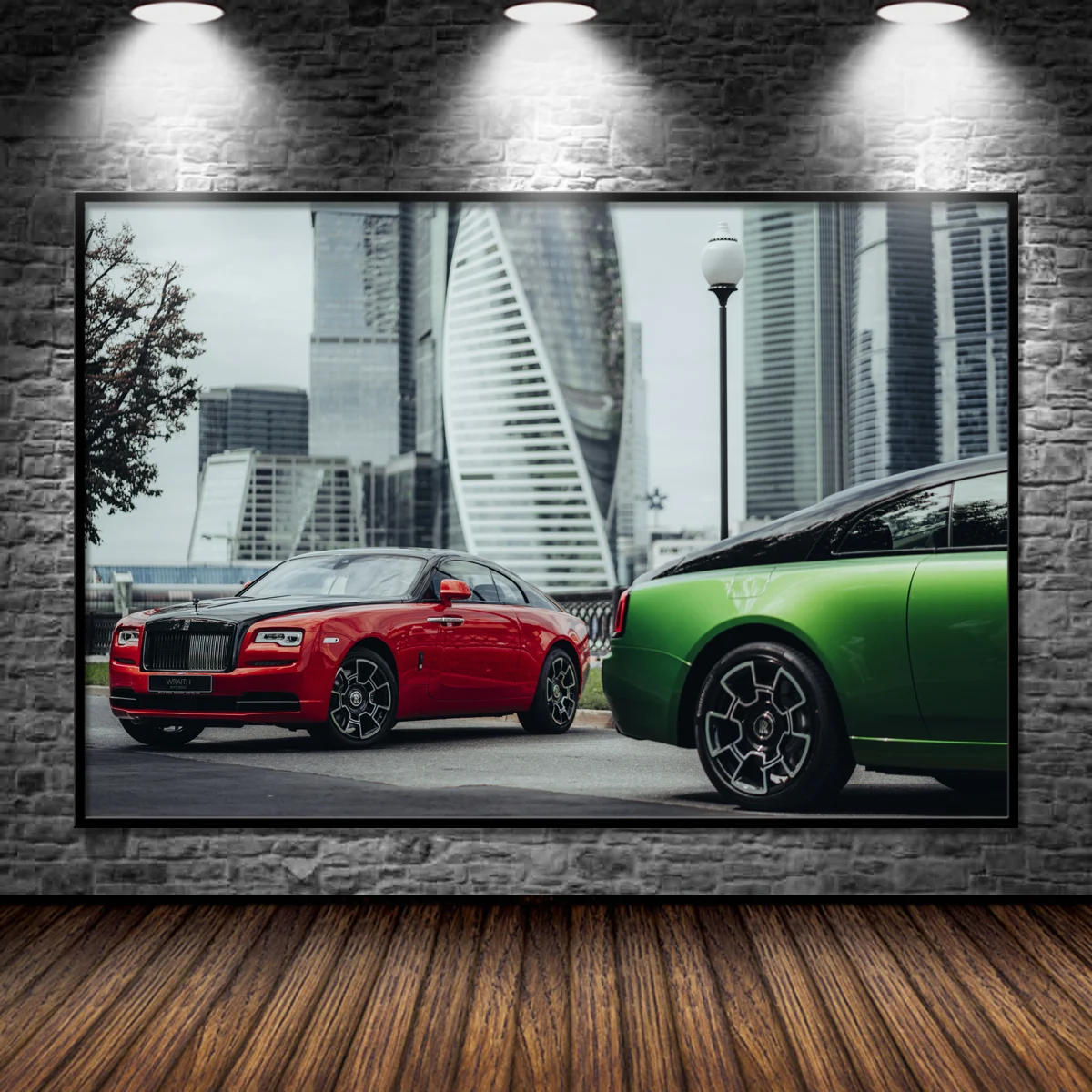 Supercar Posters Rolls Royce Wraith Luxury Car Wall Art Picture Canvas Prints Modern Painting For Home Living Room Decor