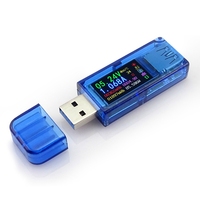 RIDEN AT34 USB 3.0 Color LCD Voltmeter Ammeter Voltage Current Meter Multimeter Battery Charge Power Bank USB Tester New