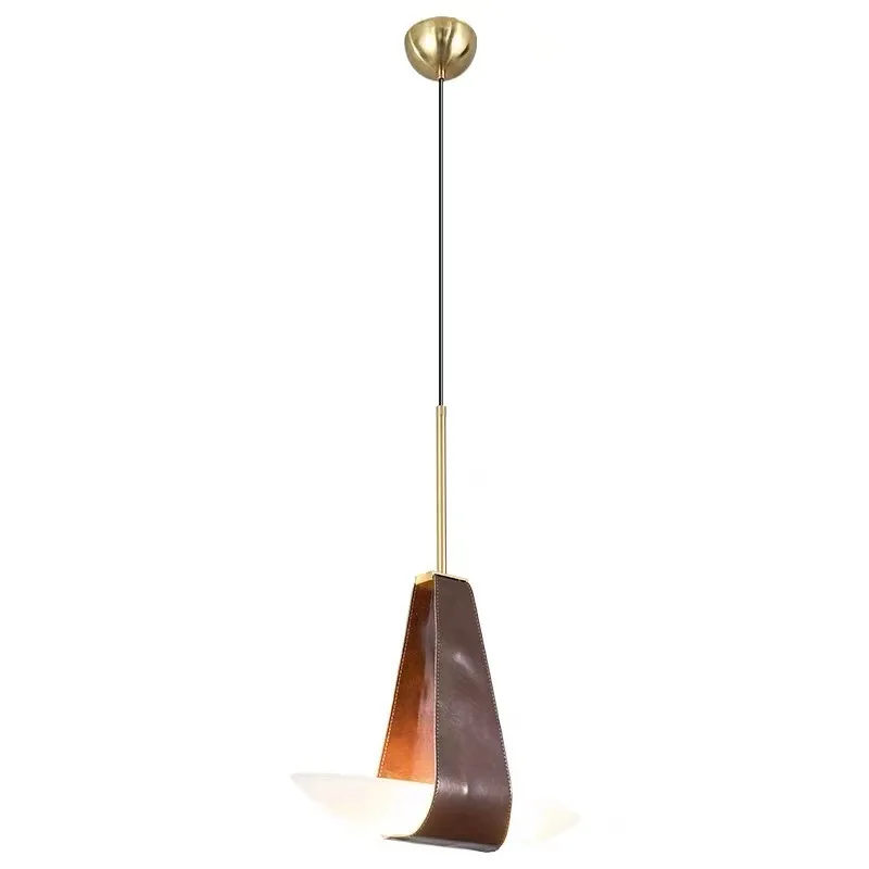 

Italian living room creative spaceship restaurant chandelier Nordic retro dining table bar light modern simple combination