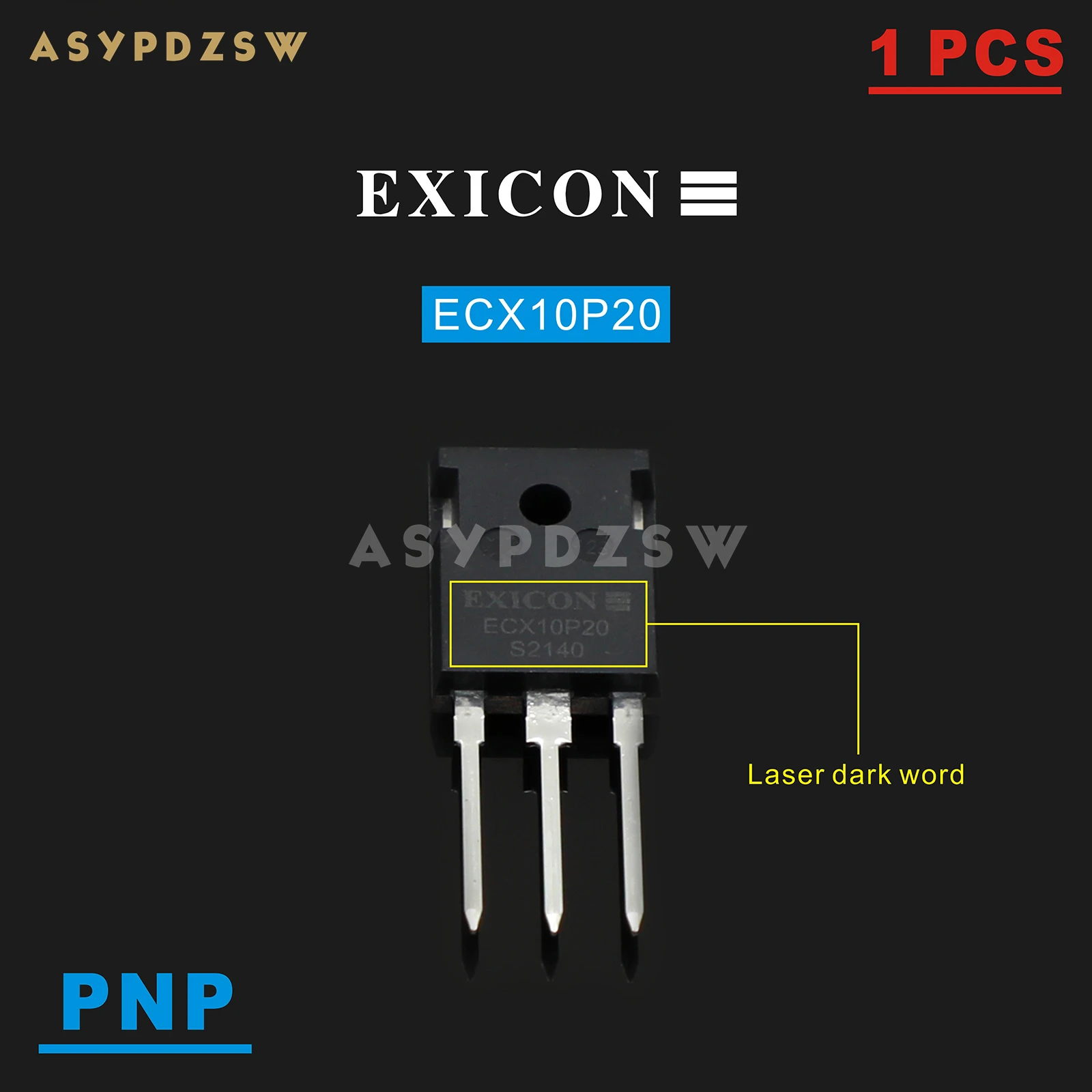 1 PCS Original ECX10N20/ECX10P20 Mosfets audio transistor High power EXICON 10N20/10P20 output tube For PCF F7