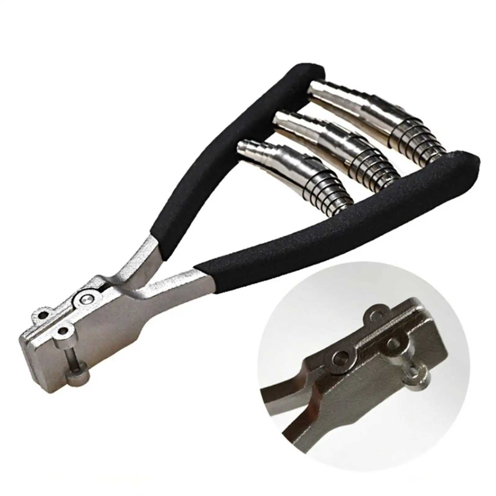 

Racket Stringing Starter Clamp Tool with Comfort Grip for Tennis Badminton Durable Wide Head Design
