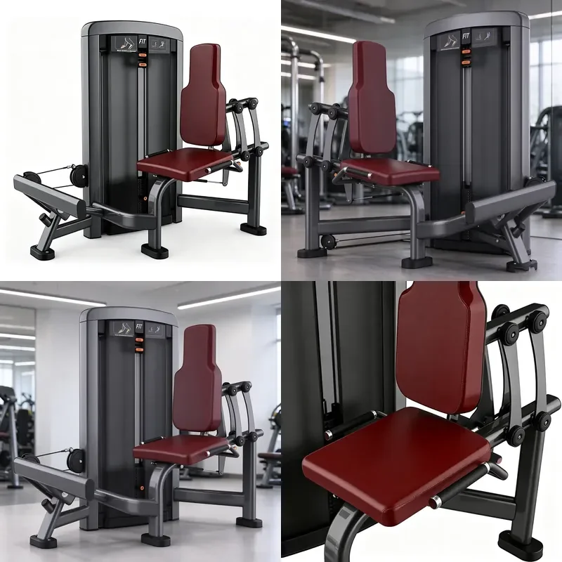 Selectorized Inner Thigh Adduction Machine Hip Adductor Trainer Leg Equipment for Home Gym Fitness Bodybuilding Women