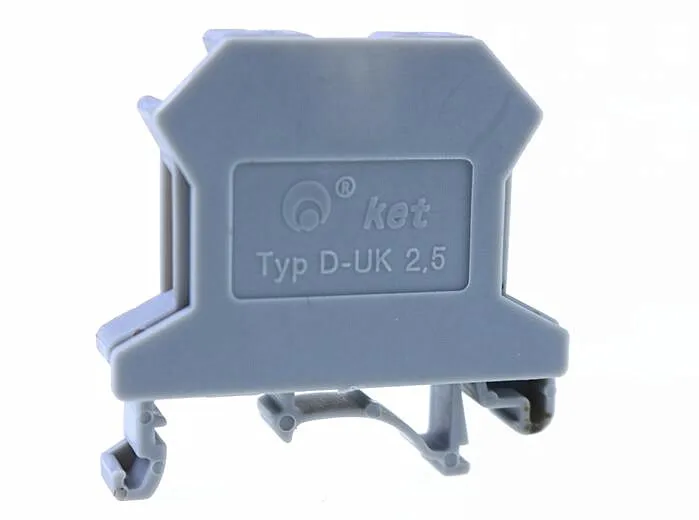 10pcs/lot D-UK2.5/1.5 END PLATE Din Rail Uneiversal screw type Terminal Blocks End Cap FREE SHIIPING apply to UK2.5B UK1.5N