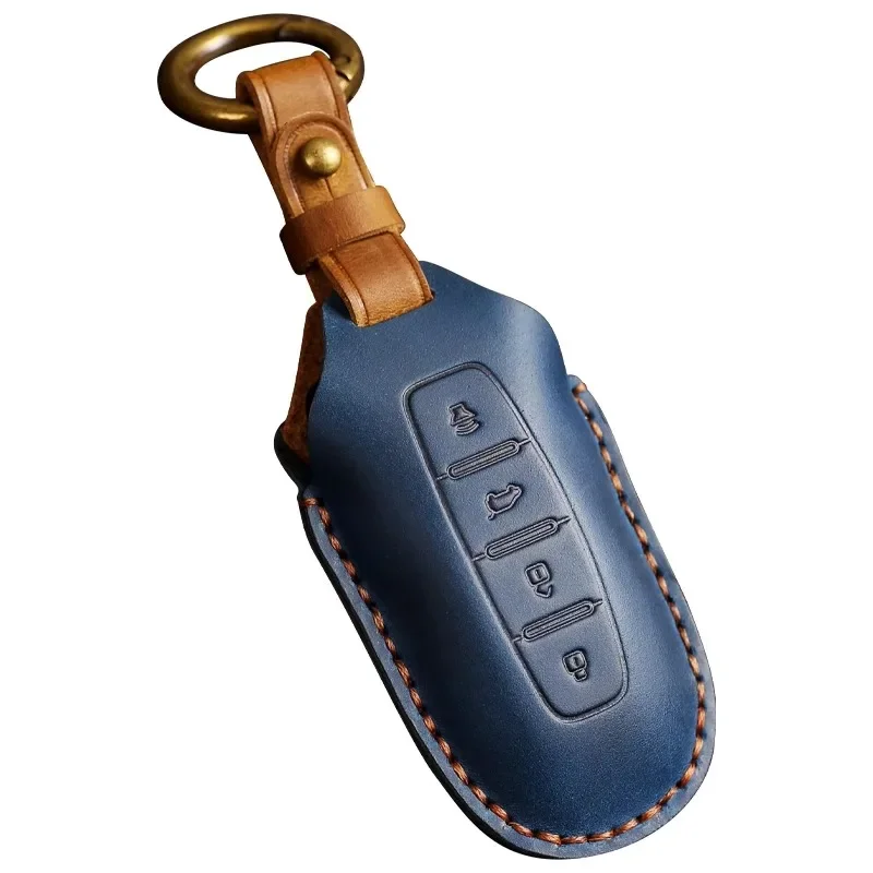 For Ford Equator 2023 2024 Leather Key Case Full Package Exclusive Key Chain Set Car Accessories